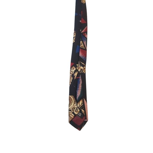 Johnny‎ Carson Neck Tie Mens Luxury Multicolor Abstract Business Church Designer - Picture 7 of 12